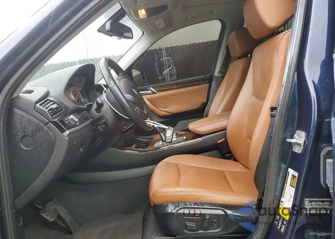 2016 BMW X3 xDrive35I z USA, uszkodzony, nr VIN 5UXWX7C5XG0S15500